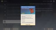 Adventurer's Experience from daily check-in (image via Genshin Impact)